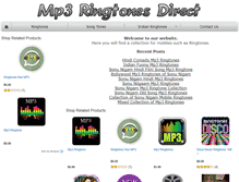 Tablet Screenshot of mp3ringtonesdirect.com